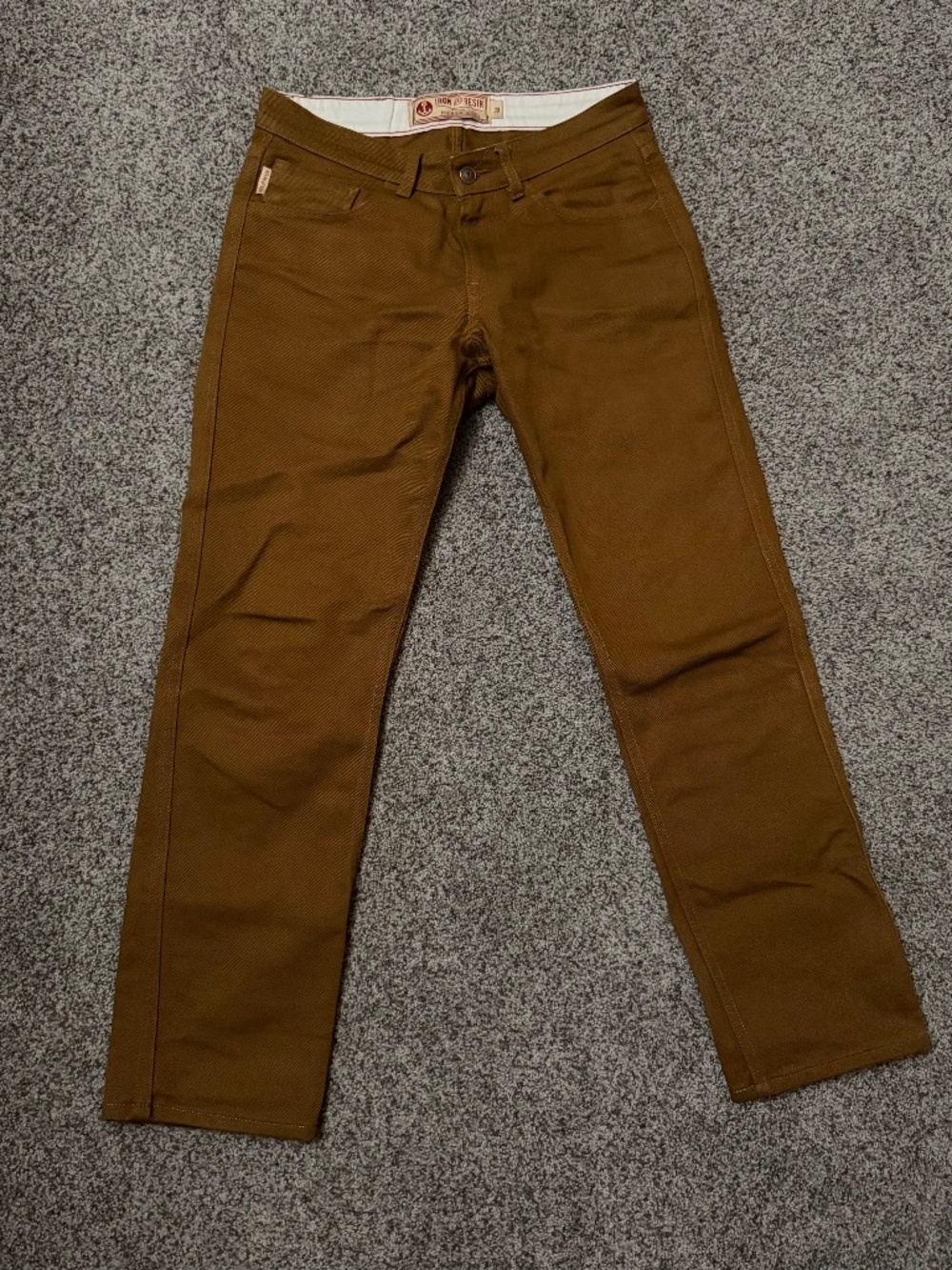 Iron and Resin Canvas Pants